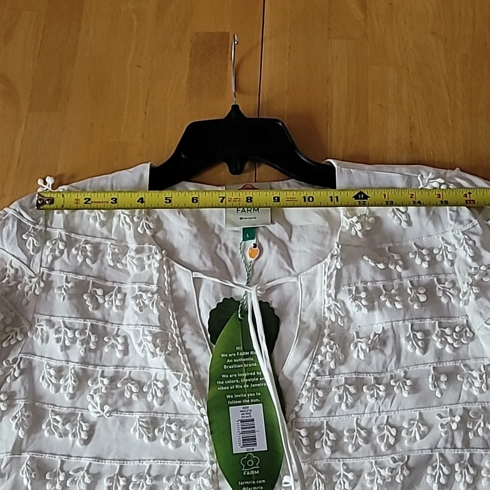 NWT Farm Rio Fringe Detail Mini Dress - Picture 12 of 15